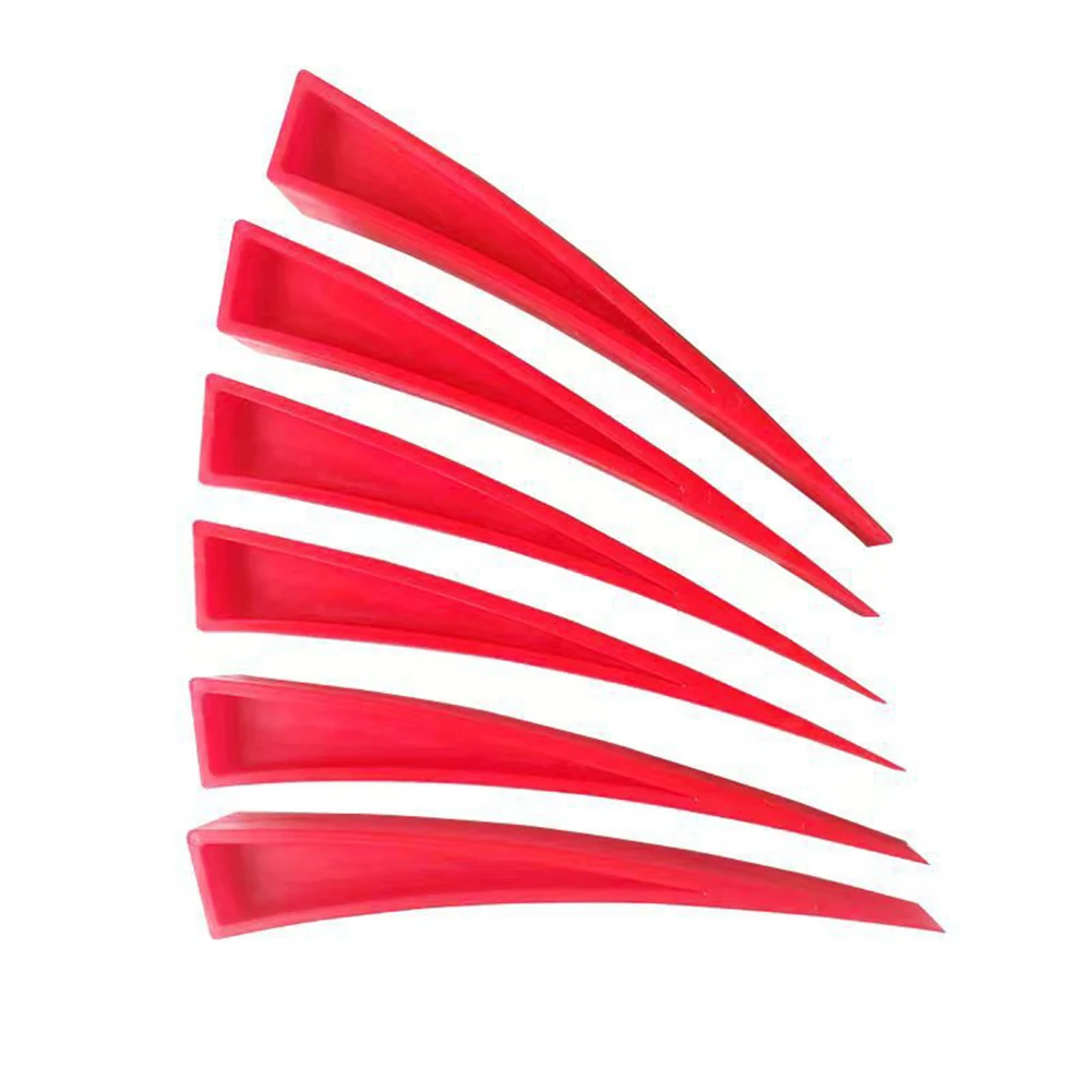 빨간색 자동차 덴트 수리 도구, 자동차 범용 크로우바 확대기 문짝 창 웨지 패널, 페인트 없는 덴트 제거 수리 수공구