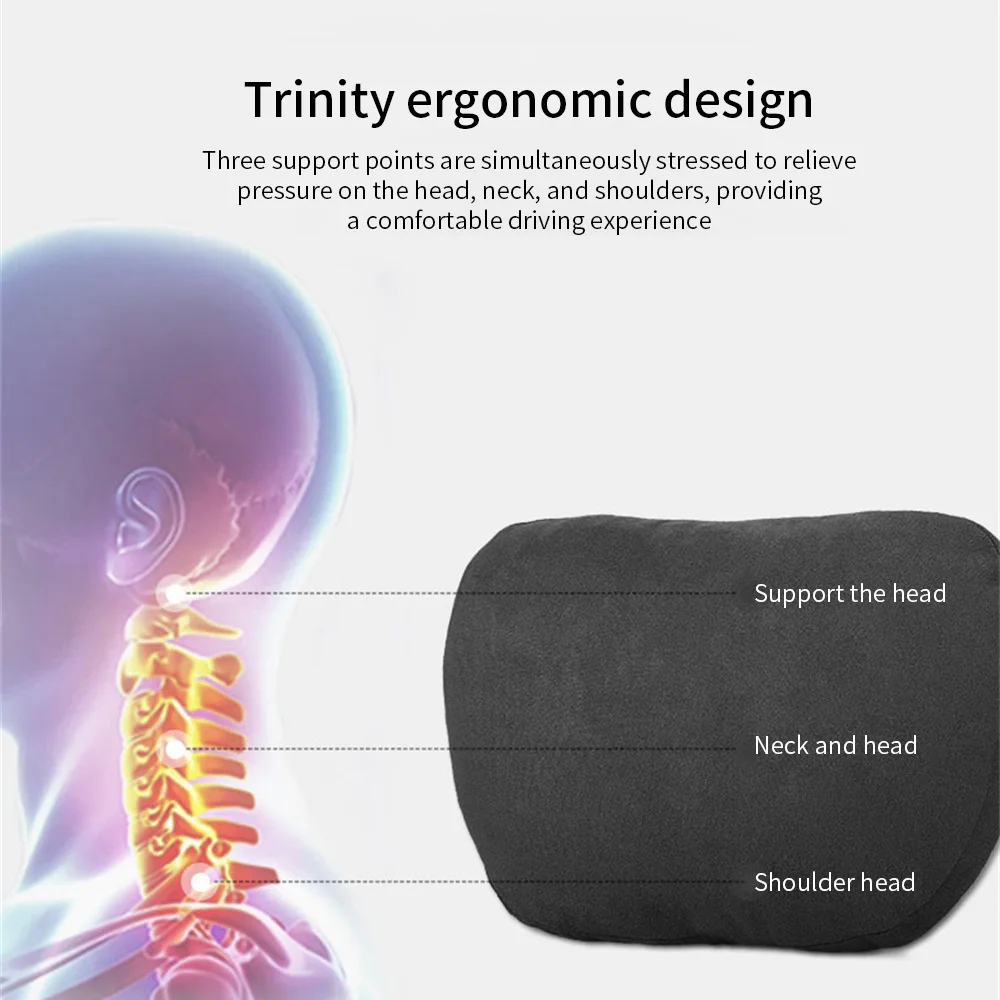 차량용 헤드레스트 목 받침 쿠션, 메르세데스 벤츠 마이바흐 S 클래스, 소프트 디자인, 범용, 조절 가능