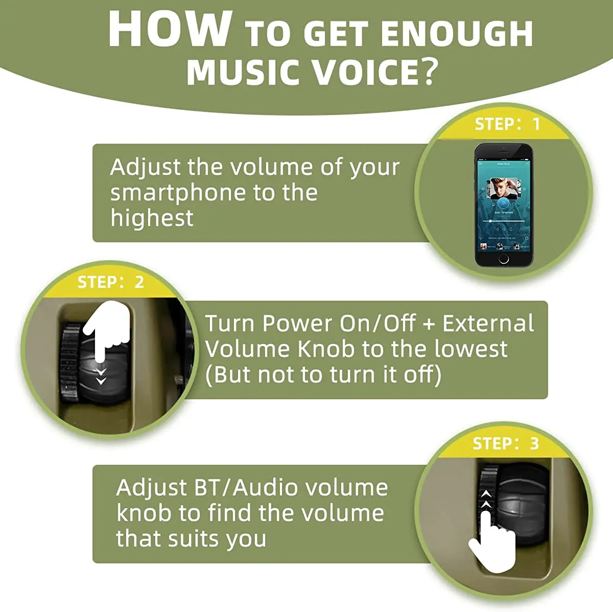 ZOHAN-전자 귀마개, 블루투스 5.0, 촬영 귀 보호, 액티브 노이즈 캔슬링 보호, 사냥 청력 nr22db