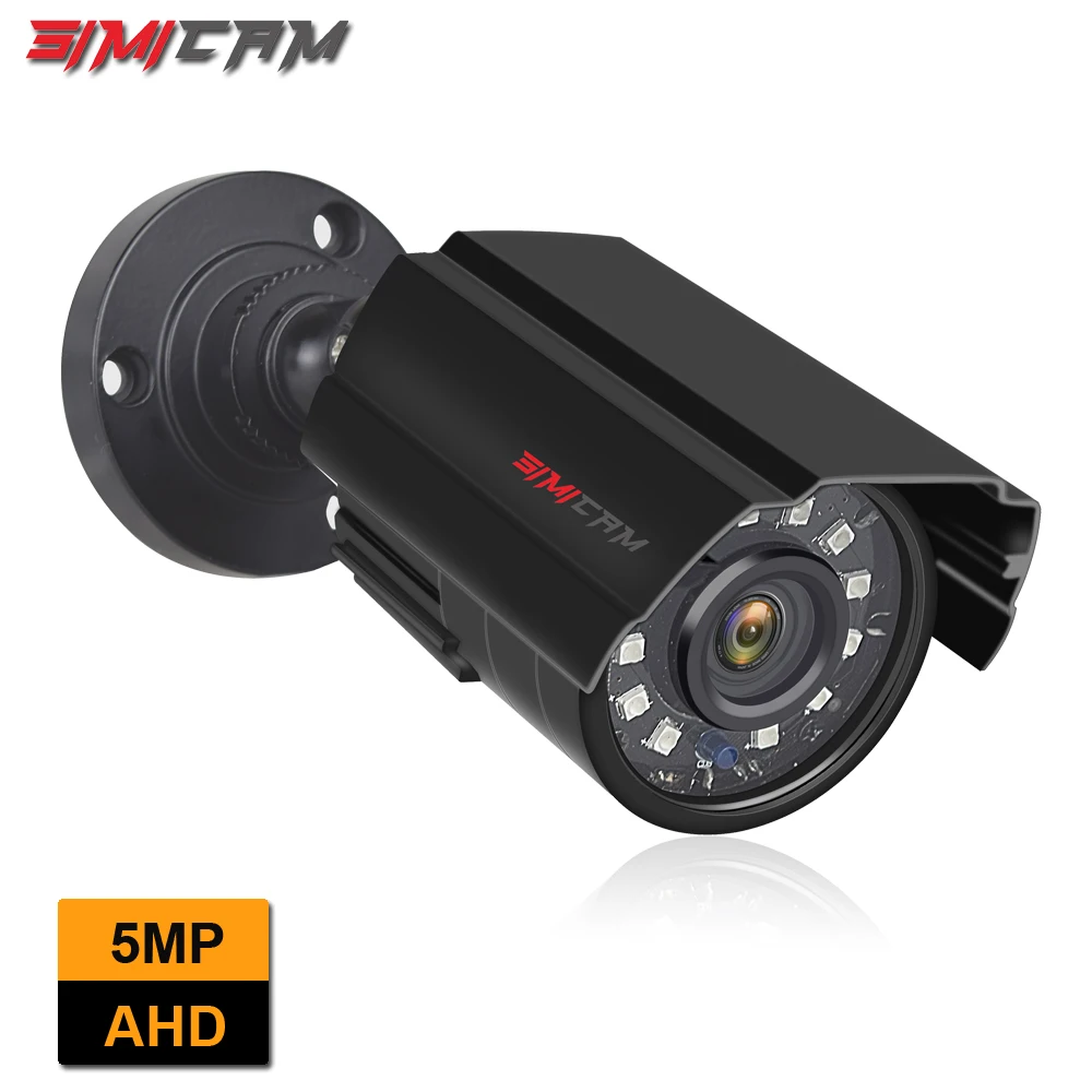 슈퍼 5MP AHD 카메라 금속 CMOS 2560(H)* 1920(V) 야외 방수 보안 총알 카메라, IR led 야간 투시경 CCTV title=슈퍼 5MP AHD 카메라 금속 CMOS 2560(H)* 1920(V) 야외 방수 보안 총알 카메라, IR led 야간 투시경 CCTV