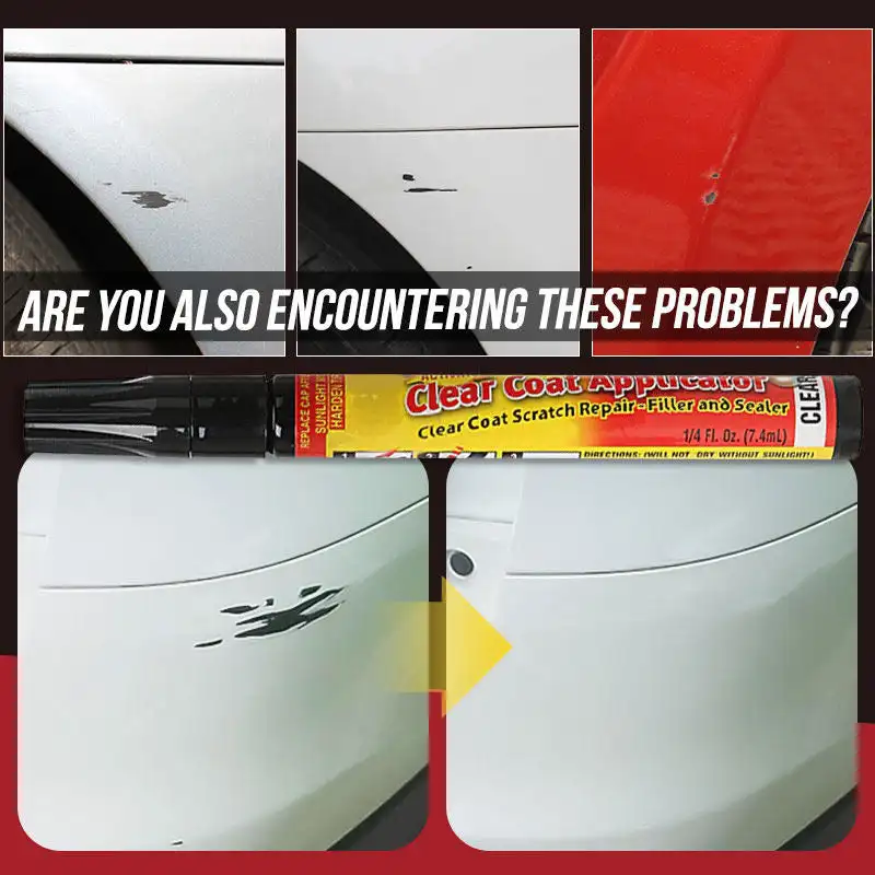 범용 자동차 프로 리무버, 자동차 스크래치 수리 페인트 펜, 매직 클리어 코트 어플리케이터, 즉시 수리