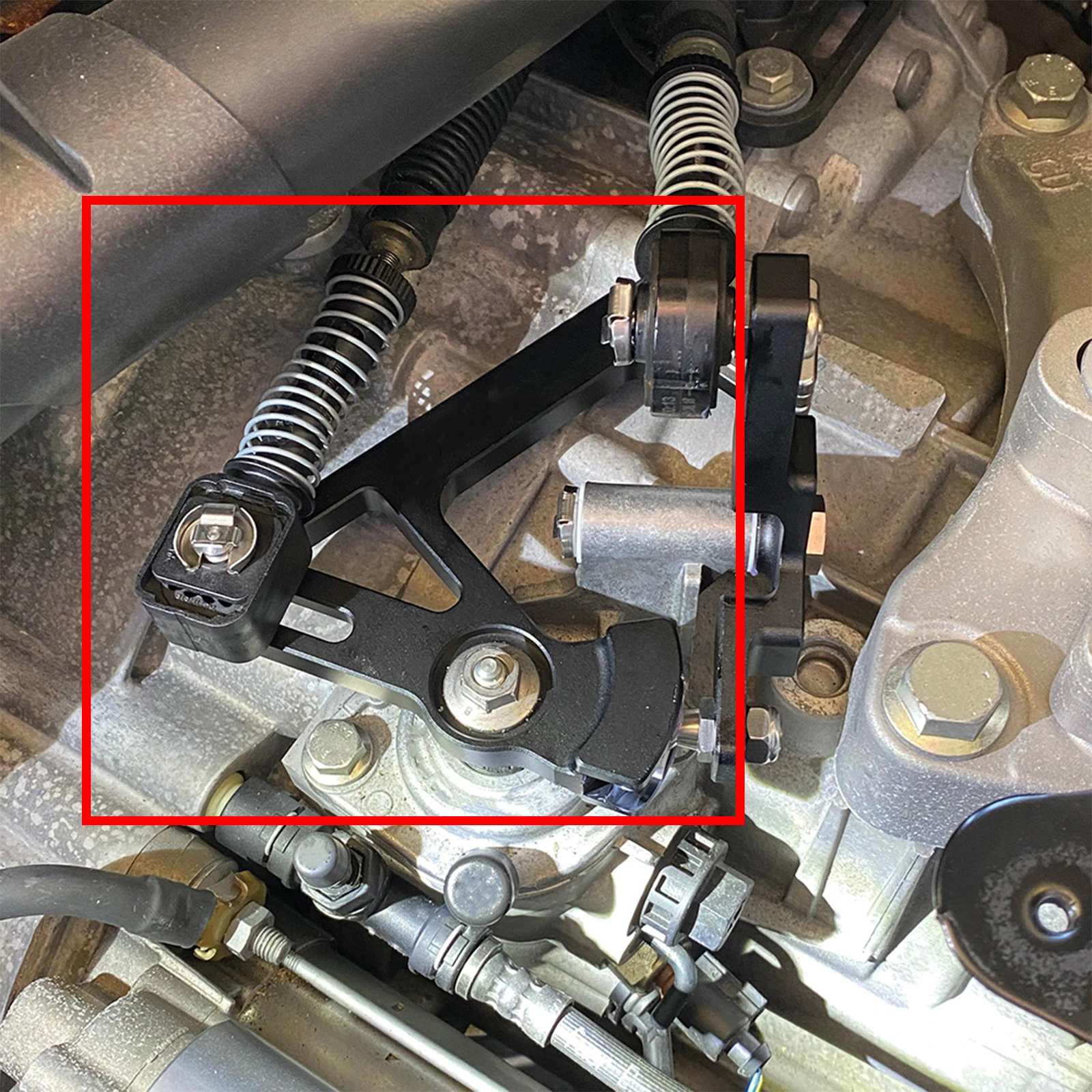 BEVINSEE 폭스바겐 골프 GTI R MK7 Mk7.5 MK5 MK6 용 짧은 변속 암, 수동 조절 가능, 아우디 A3 S3 8P TT용