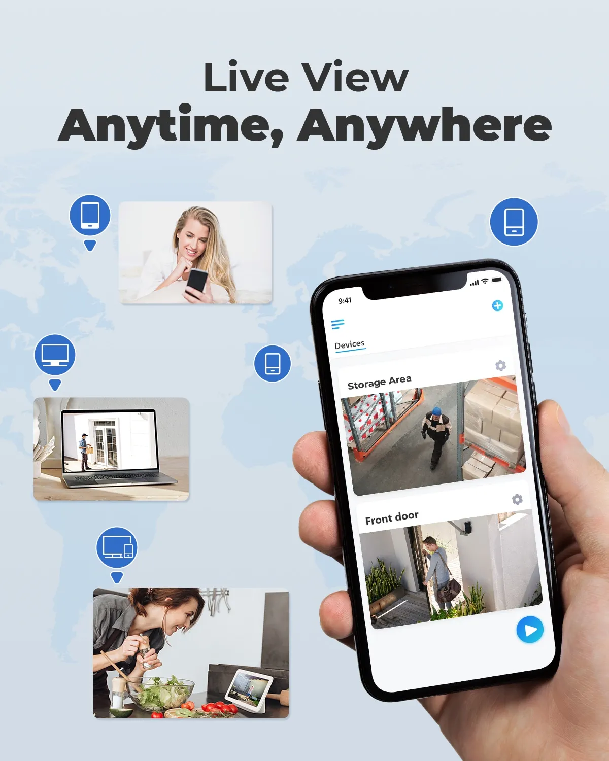 Reolink 8CH NVR 보안 카메라 시스템, 4K, 8MP PoE IP 카메라, 24/7 녹화, 2TB HDD 스마트 감지, H.265 비디오 녹음기, 4 개