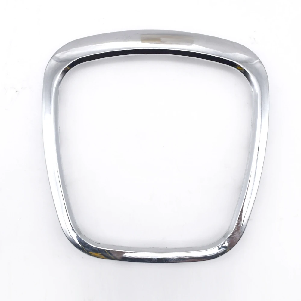 아우디 Q5 Q7 A3 S3 8P A4 B6 B7 B8 A5 B8 A6 C7 자동차 핸들 패널 프레임 링 스티커 트림 센터 로고 커버 프로텍터