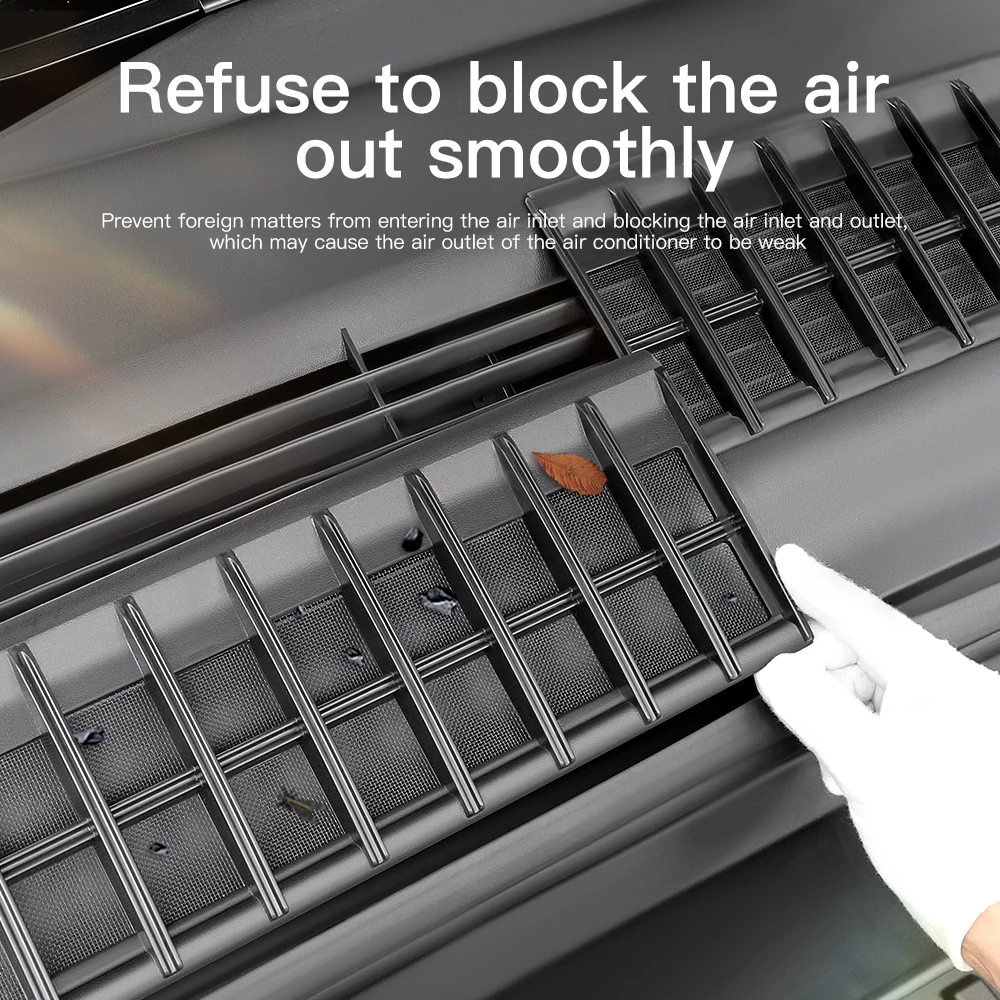 테슬라 모델 3 모델 Y 2022 2023 자동차 액세서리 용 공기 흡입 캐빈 파편 필터