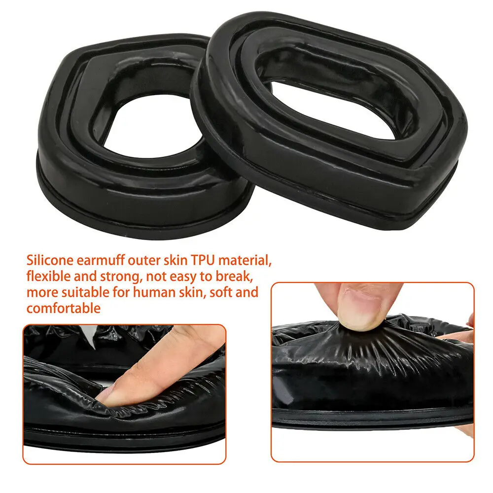 젤 이어 쿠션, armor m31/m32 전술 이어폰, 사냥 슈팅 이어폰, 스포츠 이어폰과 호환