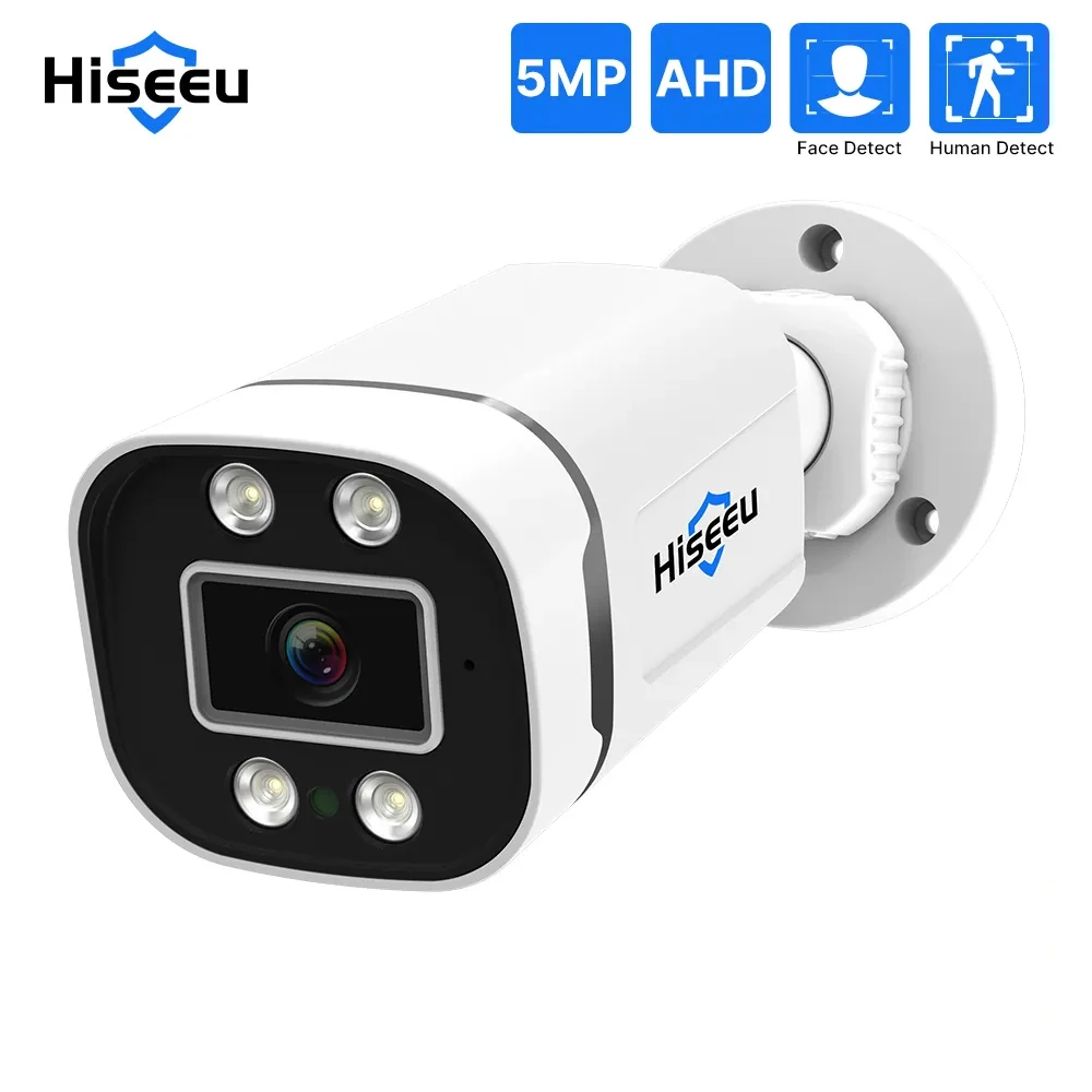 Hiseeu AHD 보안 감시 카메라, 아날로그 적외선 야간 투시경 CCTV, 야외 방수 HD 홈 보안 캠, 1080P, 2MP title=Hiseeu AHD 보안 감시 카메라, 아날로그 적외선 야간 투시경 CCTV, 야외 방수 HD 홈 보안 캠, 1080P, 2MP