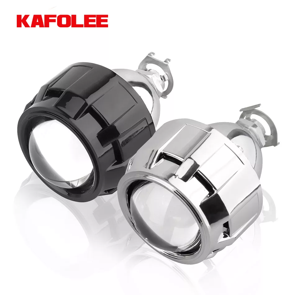 KAFOLEE 미니 Bi Xenon HID 프로젝터 헤드라이트 렌즈 개조, 자동차 헤드 램프 게이팅 건 슈라우드, H4 H7 H11 9005 H8, 1x2.5 인치 title=KAFOLEE 미니 Bi Xenon HID 프로젝터 헤드라이트 렌즈 개조, 자동차 헤드 램프 게이팅 건 슈라우드, H4 H7 H11 9005 H8, 1x2.5 인치 