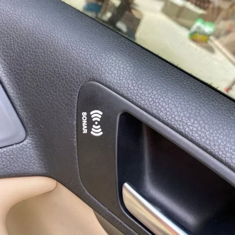 자동차 창문 버튼 스티커, 자동차 계기판 콘솔 스위치 스티커 노벨티, 자동차 인테리어 가짜 단추 장식 액세서리