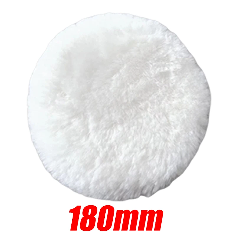 양모 폴리싱 디스크 왁싱 폴리싱 버핑 자동차 페인트 케어 폴리셔 패드, 자동차 세차 액세서리, 3 인치, 4 인치, 5 인치, 6 인치, 7 인치, 1 개, 5 개