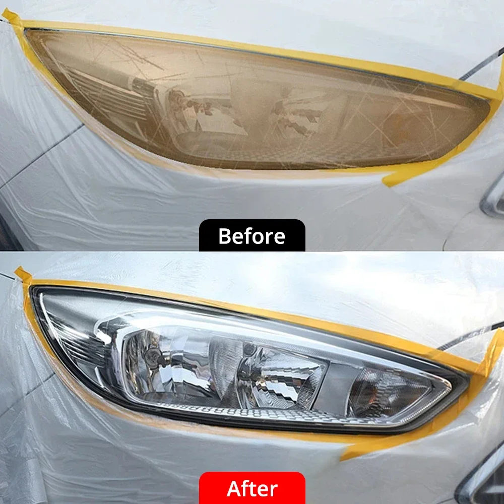 자동차 헤드라이트 연마제, 스크래치 제거제, 수리 유체, 연마 및 유지 보수 액체 키트, 자동차 액세서리 복원