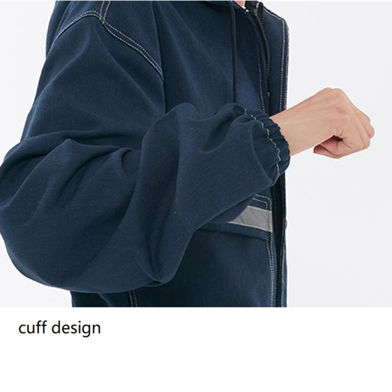 반사 데님 작업복, 난연성 용접 의류, 점프수트 작업복, 작업복, 자동 수리공 기계, 전기 용접기