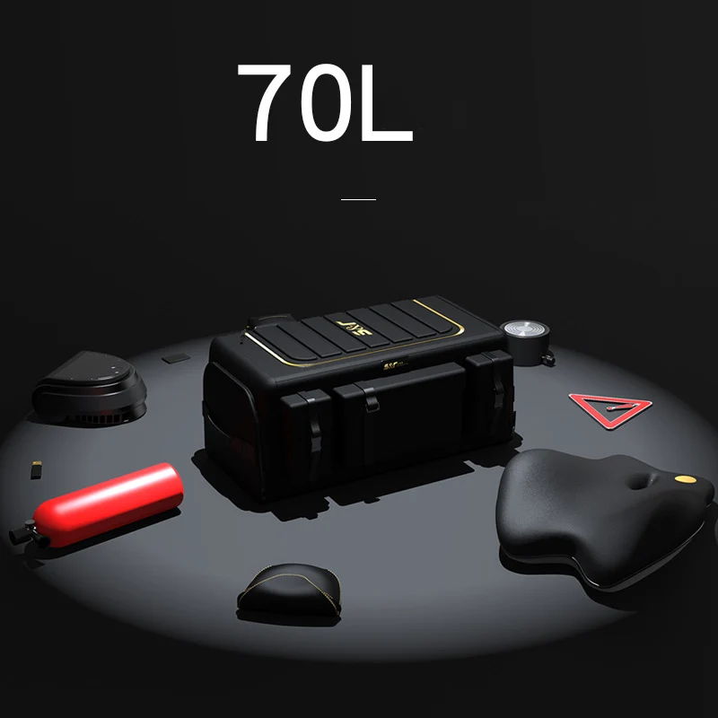 자동차 트렁크 정리 보관함, 다기능 옥스포드 천, 자동차 보관 가방, SUV 보관 액세서리, 30L, 40L, 50L, 60L, 70L