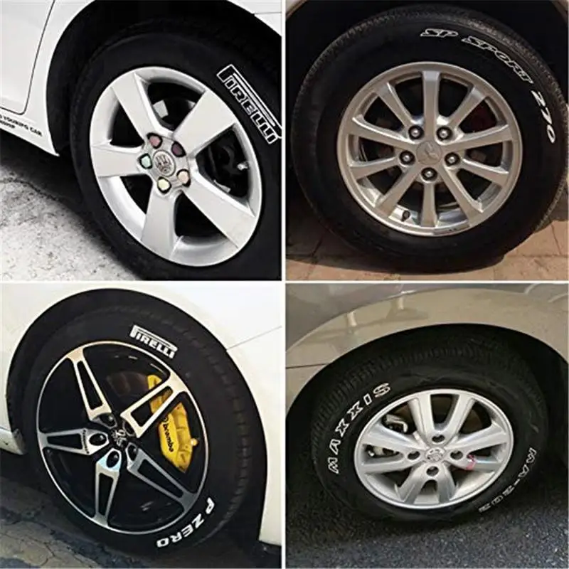 휠 디스크 타이어 펜 페인트 화이트 컬러 마커 펜 자동차 페인트 연필 차량용 속도 마커 크롬 자동 자세히 액세서리