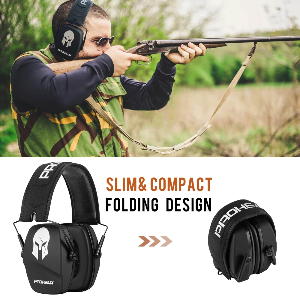 ZOHAN 귀 보호 소음 차단 귀마개, 슬림 패시브 청력 보호대, NRR 26dB 귀 방어자, 스파르탄