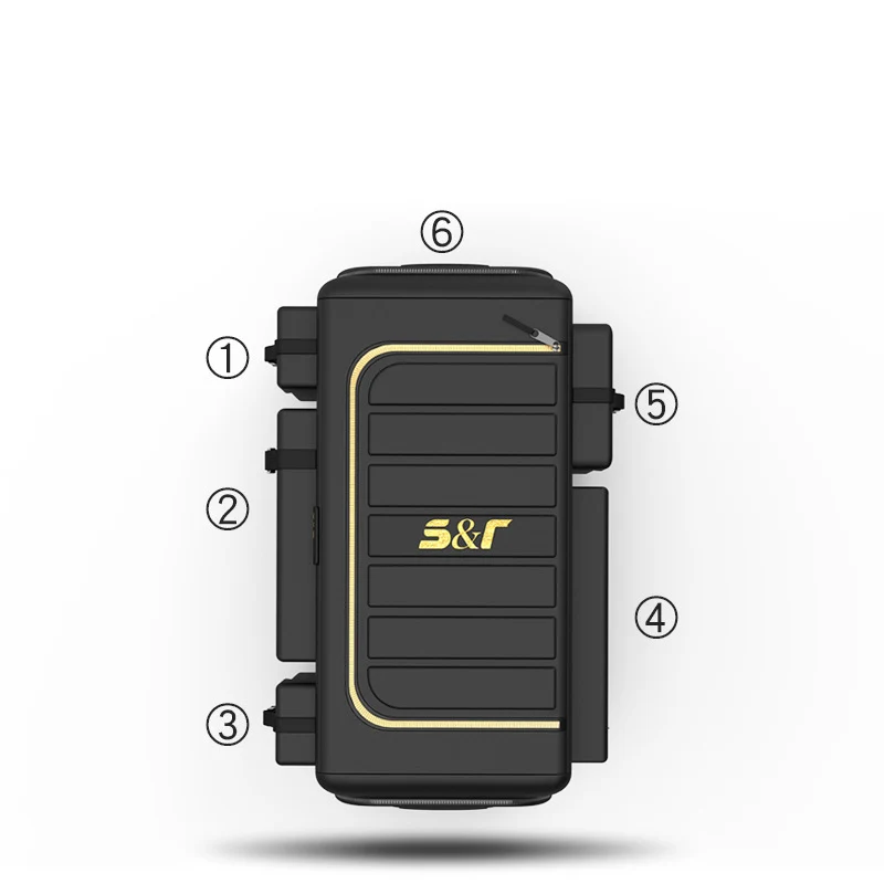 자동차 트렁크 정리 보관함, 다기능 옥스포드 천, 자동차 보관 가방, SUV 보관 액세서리, 30L, 40L, 50L, 60L, 70L