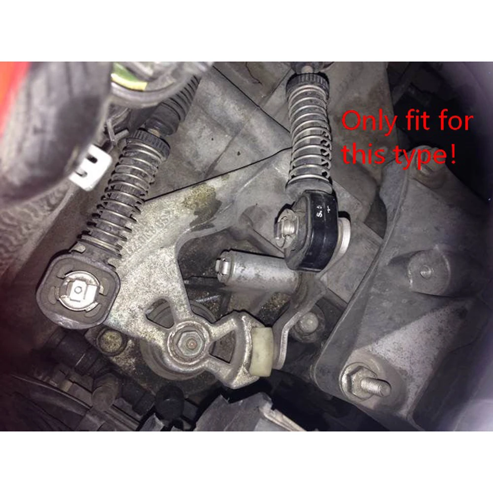 BEVINSEE 폭스바겐 골프 GTI R MK7 Mk7.5 MK5 MK6 용 짧은 변속 암, 수동 조절 가능, 아우디 A3 S3 8P TT용