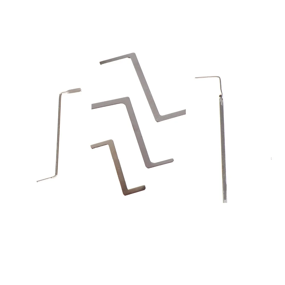 잠금 선택 세트 추출기 자물쇠 수리 키트, 렌치 도구, 투명 세트