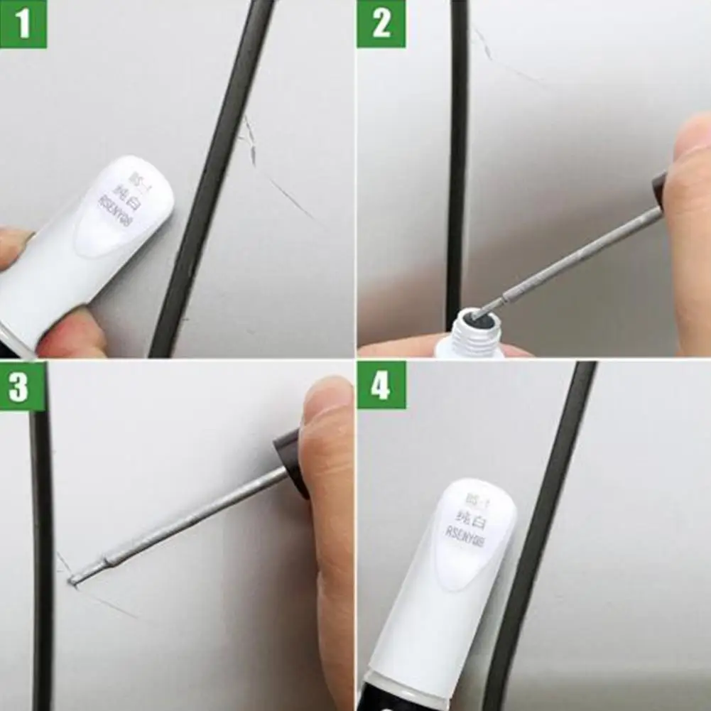 바디 스크래치 자동차 페인트 표면 스크래치 수리, 플라스틱 터치 업 펜