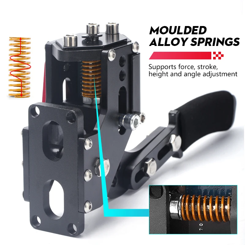 USB Simracing 핸드 브레이크, PC 기계식 드리프트 핸드 브레이크, 게임 핸들 심 레이싱 핸드 브레이크 조종석, USB El 브레이크 레버