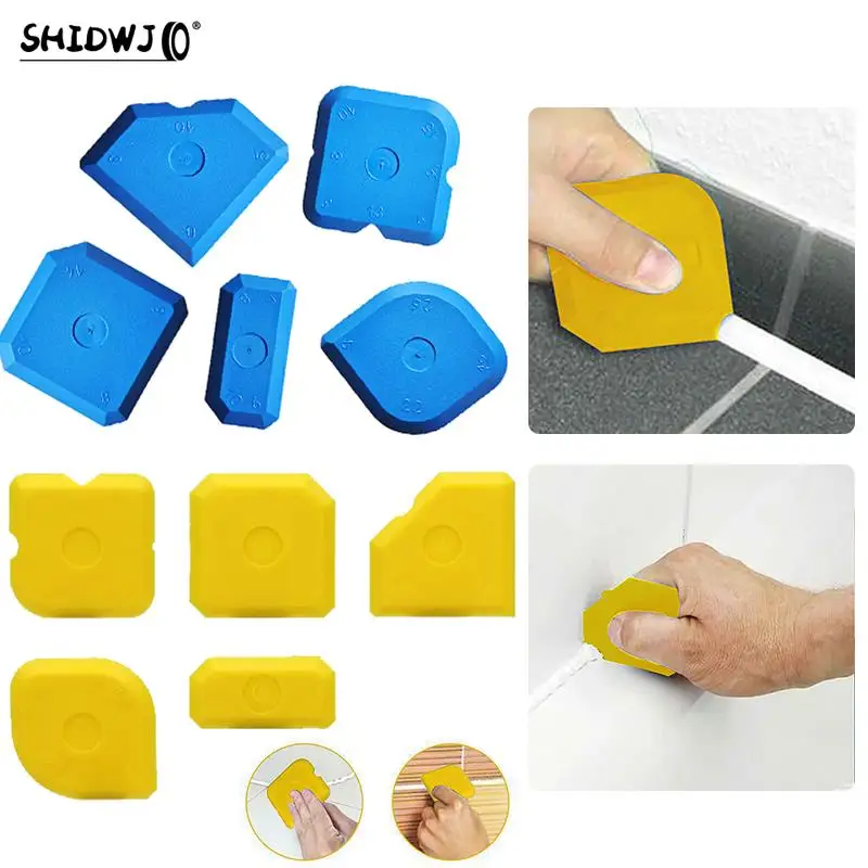 자동차 스크레이퍼 도구 키트 그라우팅 세트, 스무딩 흙손 그라우트 리무버, 실리콘 조인트 필러, 실란트 청소용 스무딩 뒤집개 title=자동차 스크레이퍼 도구 키트 그라우팅 세트, 스무딩 흙손 그라우트 리무버, 실리콘 조인트 필러, 실란트 청소용 스무딩 뒤집개