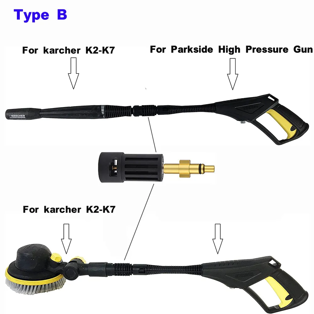 Karcher Parkside 고압 세척기 노즐 어댑터, Karcher Lavor Parkside 자동차 세척기 액세서리