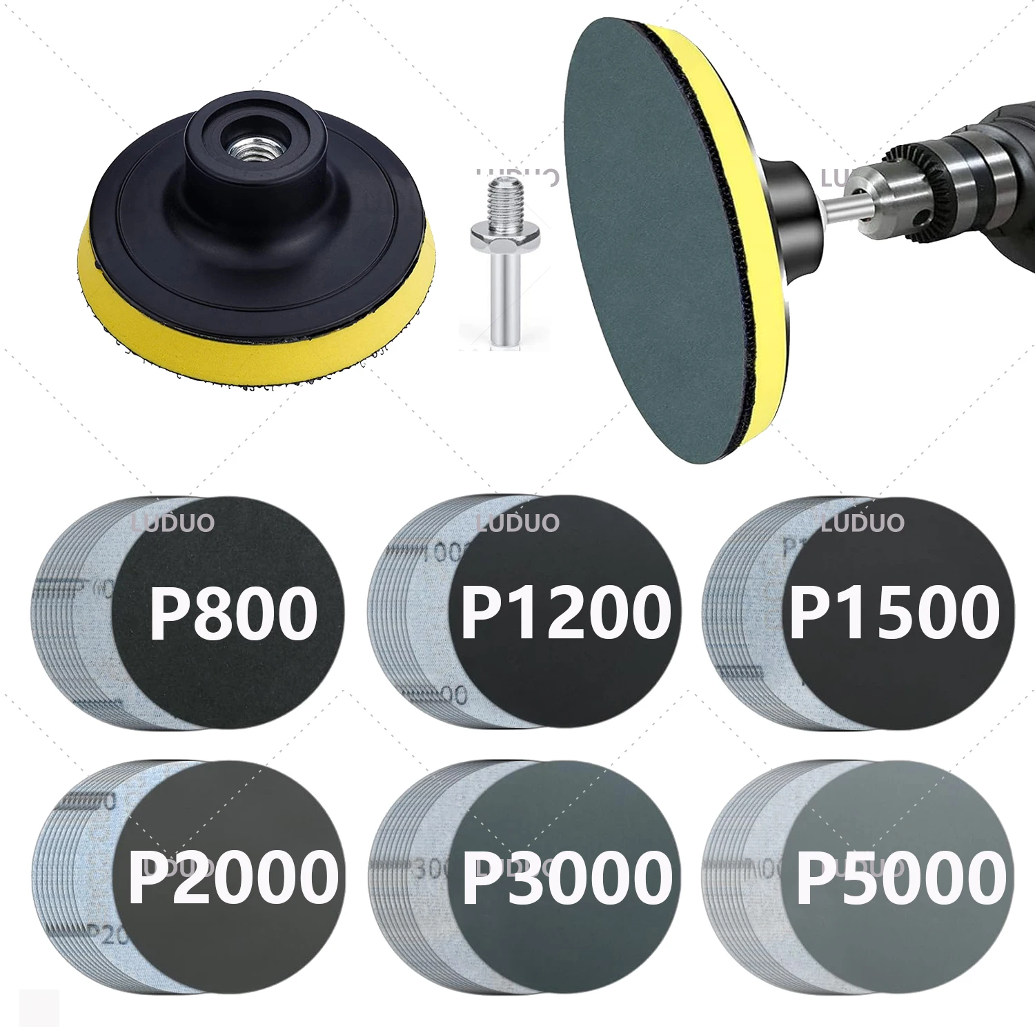 자동차 헤드라이트 복원용 라운드 습식 샌딩 시트, 연마 사포, 연마기 액세서리, 샌딩 디스크 용지, 30 PCs, 15PCs title=자동차 헤드라이트 복원용 라운드 습식 샌딩 시트, 연마 사포, 연마기 액세서리, 샌딩 디스크 용지, 30 PCs, 15PCs