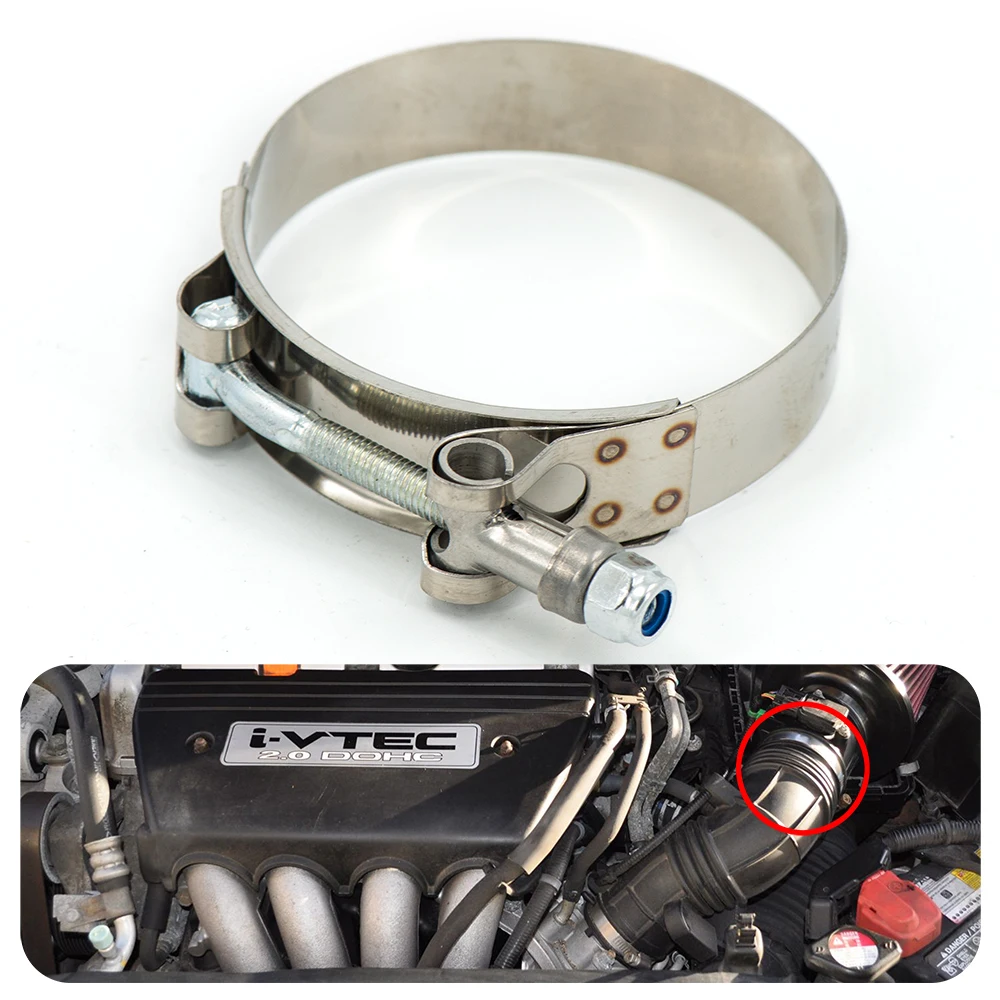 범용 2.0 T 볼트 배기 클램프, 흡기 터보 배기 인터쿨러 실리콘 커플러,