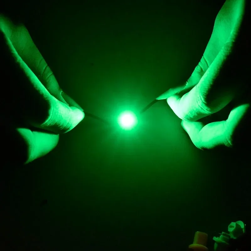 T5 LED B8.5D 1SMD 자동차 LED 조명 대시 보드 속도계 악기 전구 12V, 10 개