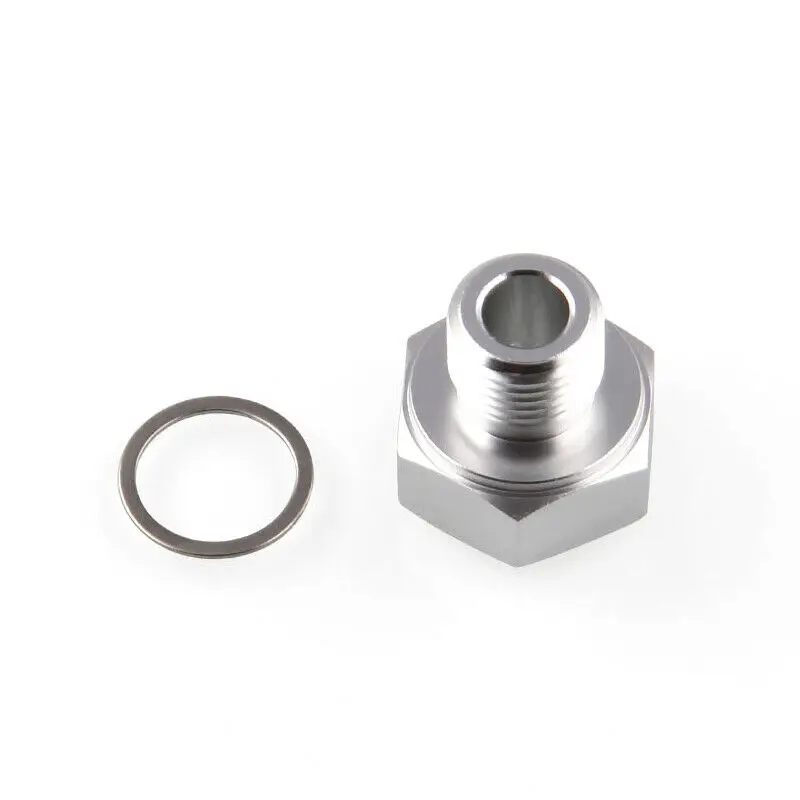 엔진 오일 압력 센서 어댑터 커넥터, M12X1.5 ~ 1/8 NPT, LS 시리즈, 구리 와셔 포함