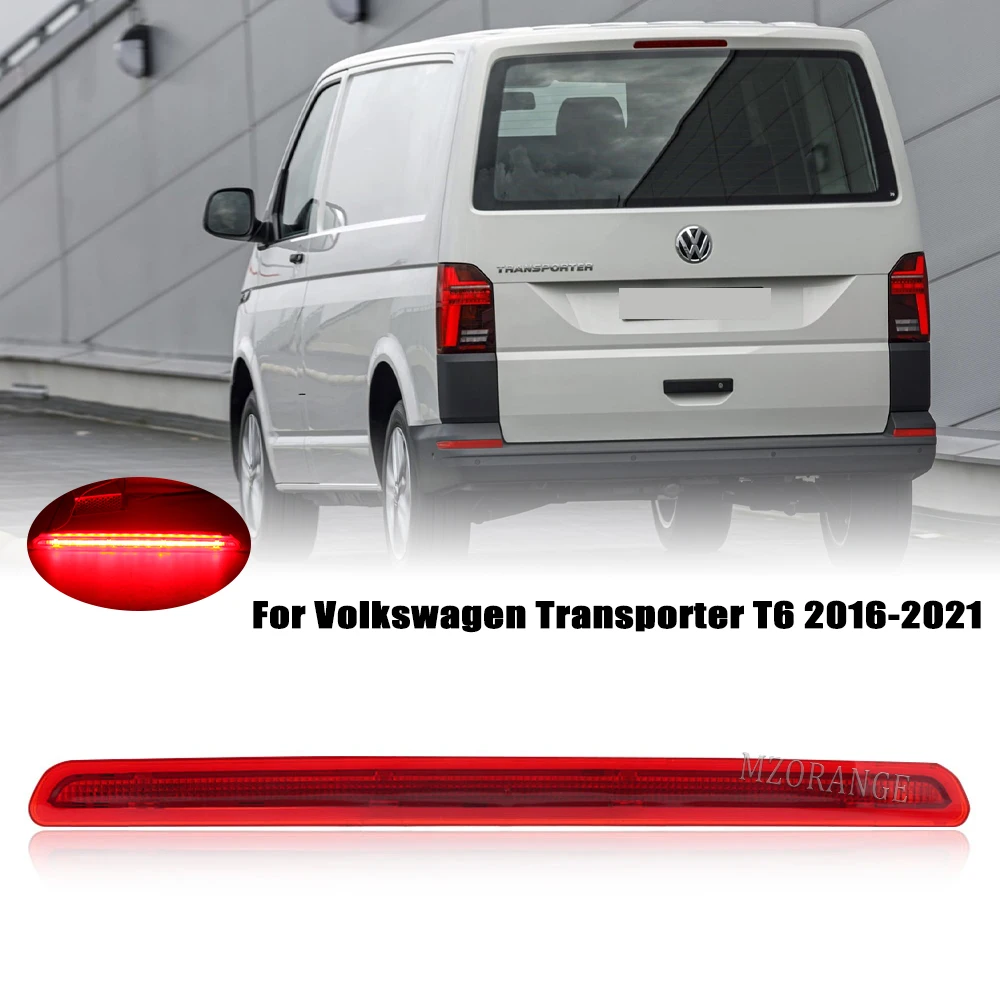 VW T6 Transporter Multivan Caravelle 2016 2017 2018 2019 2020 2021 하이 마운트 스톱 램프 7E0945087C 용 세 번째 브레이크 라이트 title=VW T6 Transporter Multivan Caravelle 2016 2017 2018 2019 2020 2021 하이 마운트 스톱 램프 7E0945087C 용 세 번째 브레이크 라이트