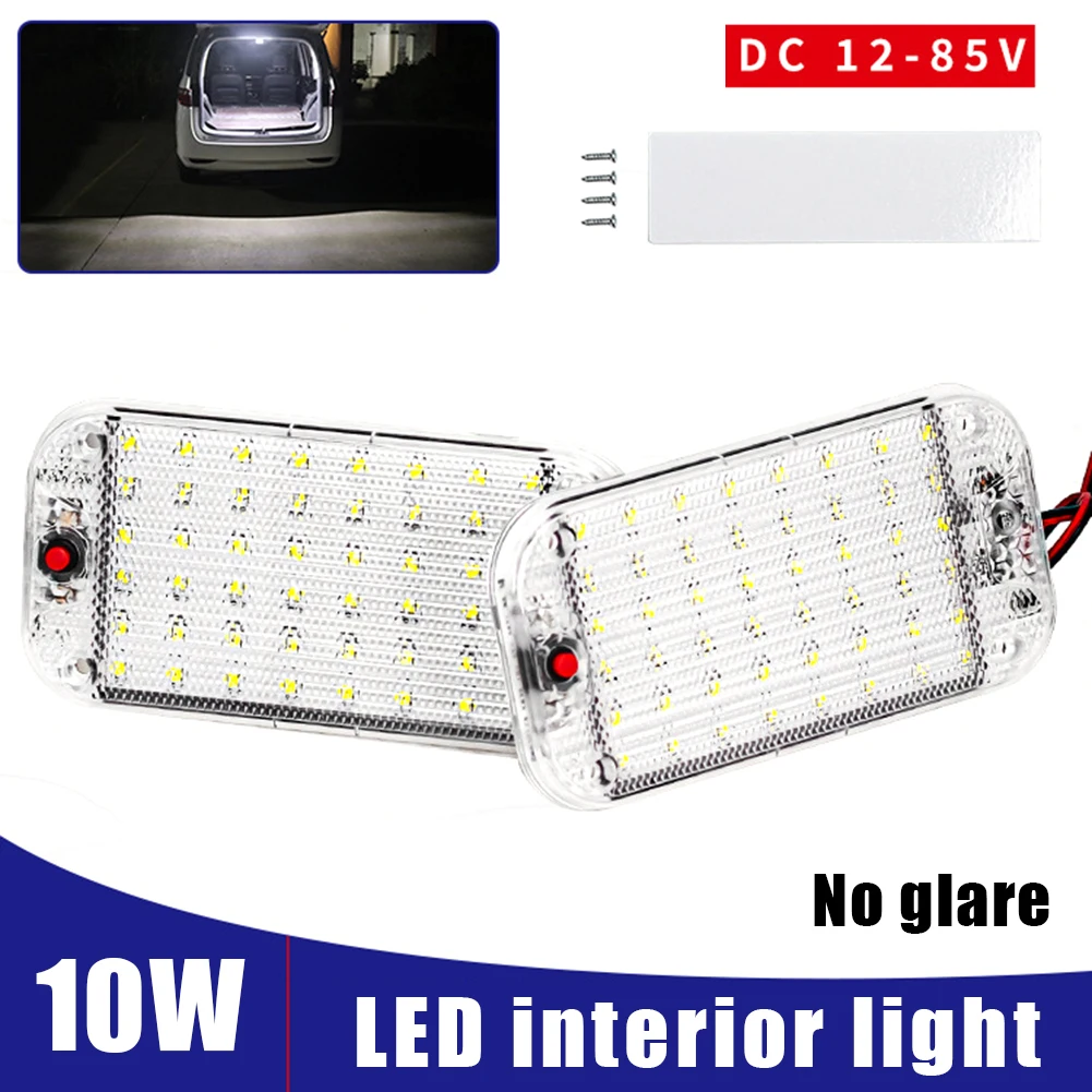 차량 인테리어 돔 지붕 천장 독서등, 48LED, 12V-85V, 자동차 인테리어 조명, 신제품 title=차량 인테리어 돔 지붕 천장 독서등, 48LED, 12V-85V, 자동차 인테리어 조명, 신제품