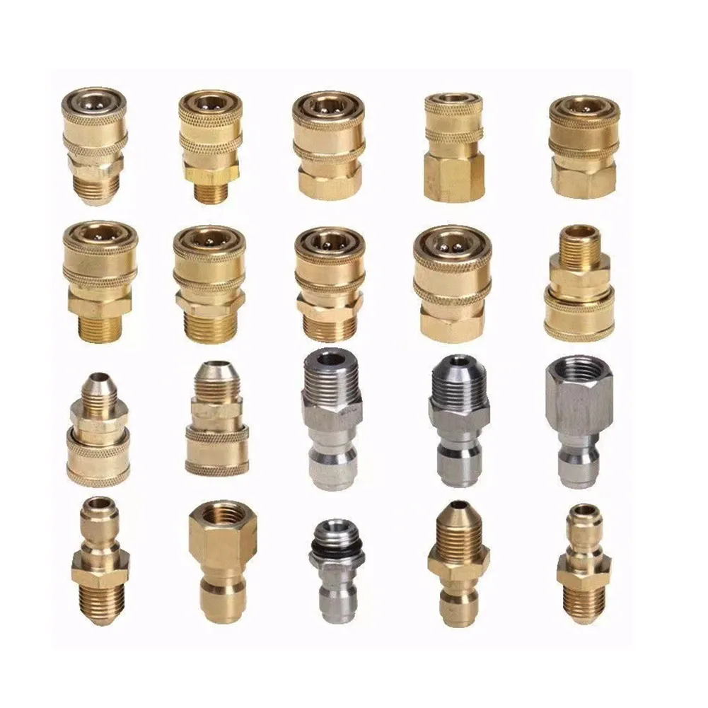 고압 세차건 깍지 유니온 퀵 플러그 1/4 폼 포트 어댑터, 와셔 수도관 퀵 커넥트, M14, M18, M22, G1, 4, G1, 2 title=고압 세차건 깍지 유니온 퀵 플러그 1/4 폼 포트 어댑터, 와셔 수도관 퀵 커넥트, M14, M18, M22, G1, 4, G1, 2