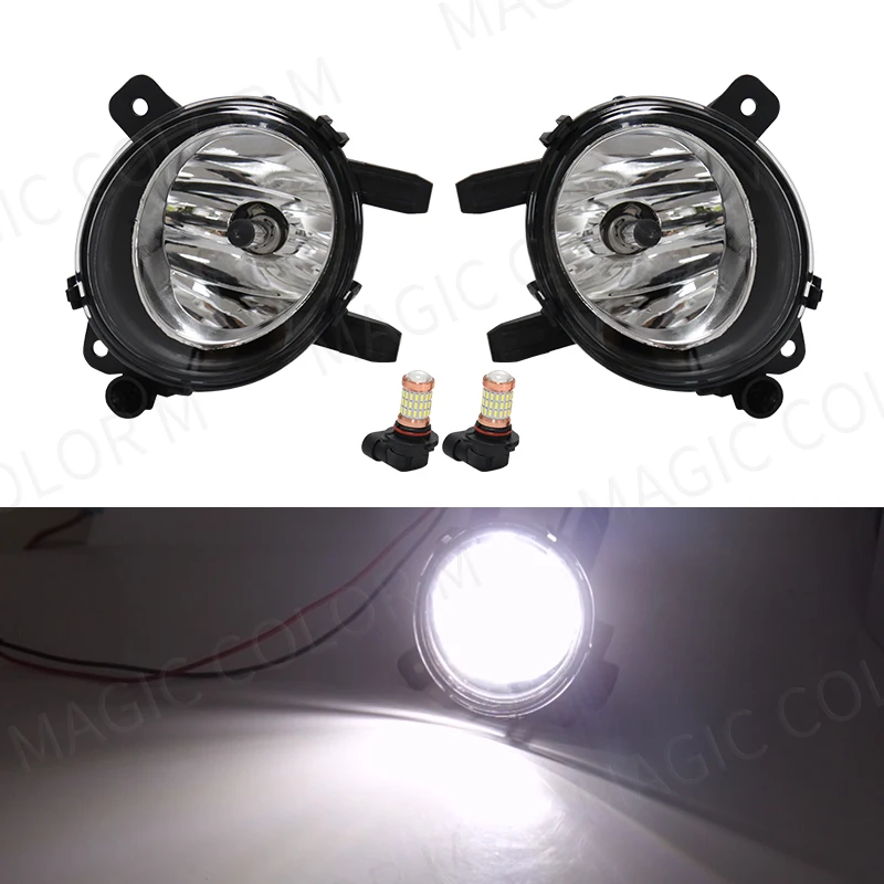 BMW F20 F21 F22 F23 F45 F46 F30 F31 F34 F35 용 LED 안개등, 자동 헤드라이트, 전면 주행 안개등, 방수 자동차 액세서리