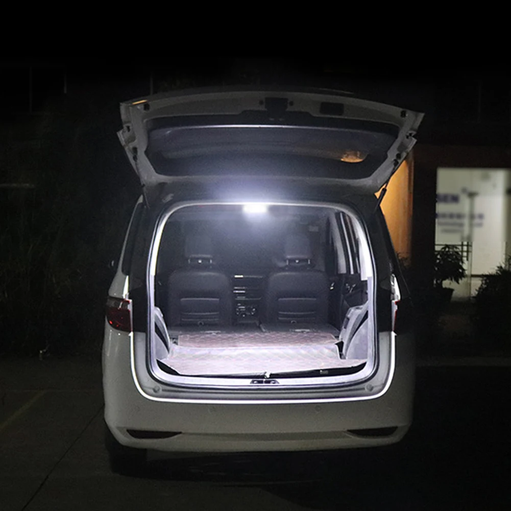 차량 인테리어 돔 지붕 천장 독서등, 48LED, 12V-85V, 자동차 인테리어 조명, 신제품