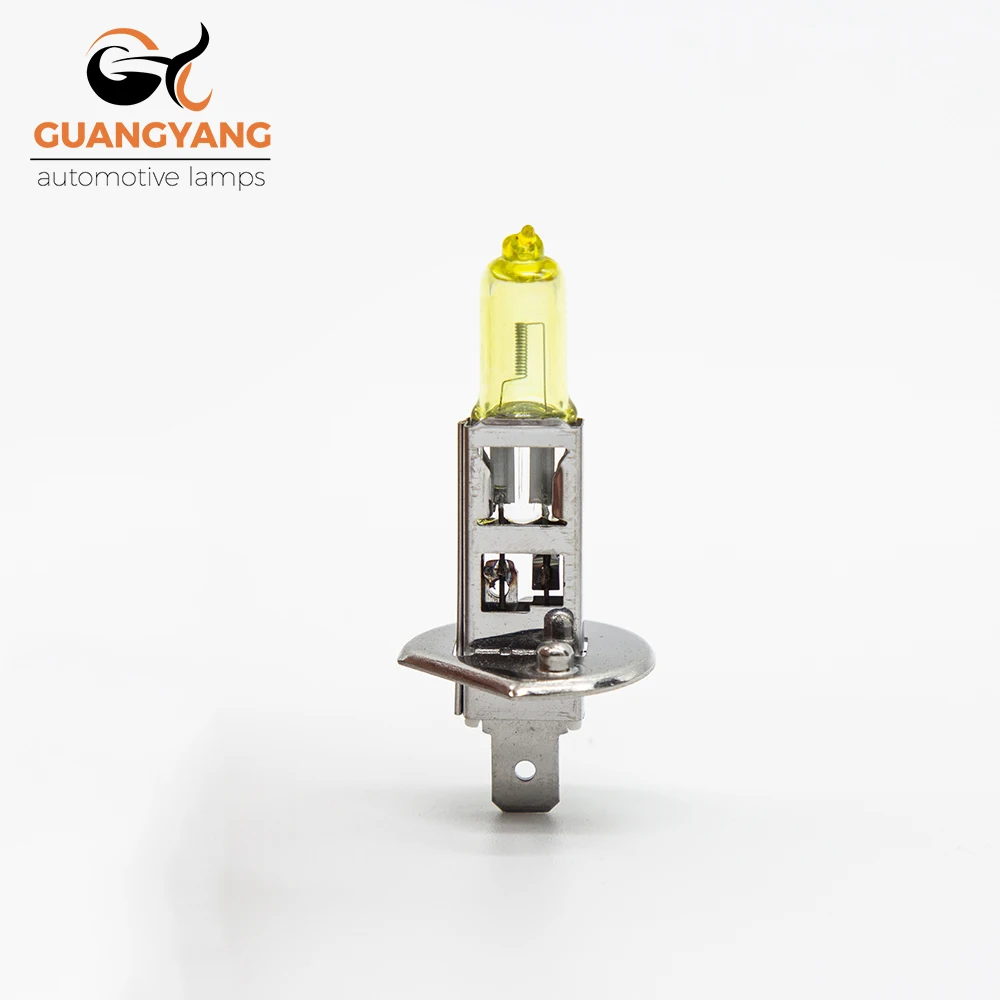 자동차 헤드라이트, 2800K 자동 할로겐 전구, 안개 램프, 하이 빔 할로겐 램프, H1, 12V, 55W, 2 개