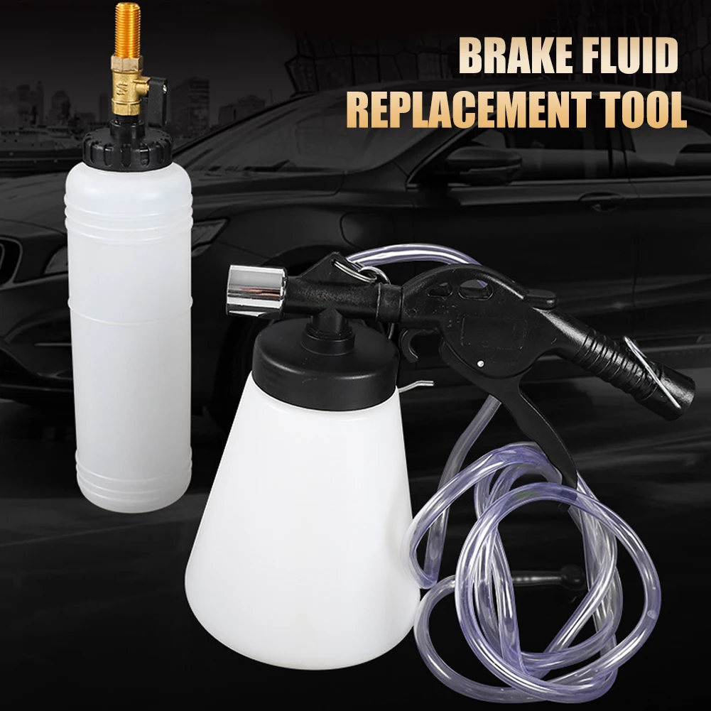 자동차 브레이크 블리더 펌핑 유체 펌프 키트, 오일 교환 퍼지 탱크 튜브 수리 도구, 트럭 자동차 액세서리, 1L 용량 0.75L