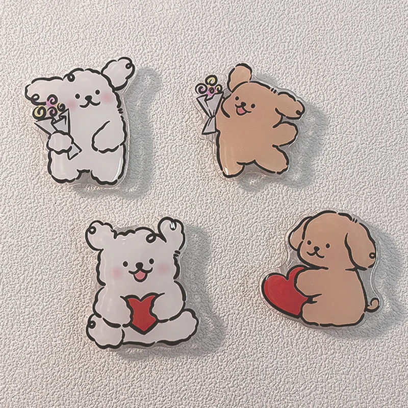 맞춤형 아크릴 휴대폰 그립, 라운드 접이식 만화 사진, 맞춤형 로고 애니메이션 홀로그램, 맞춤형 모바일 투명 휴대폰 거치대