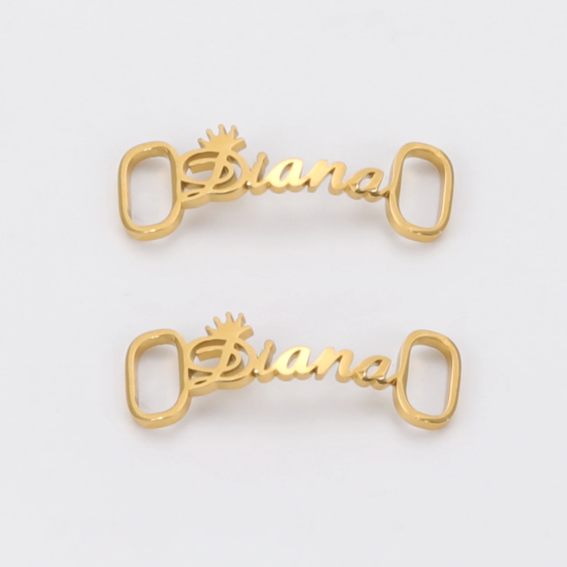 Sipuris-사용자 정의 이름 신발 버클 스테인레스 스틸 맞춤 운동화 태그 여성 남성 패션 주얼리 남자 친구 선물, 신제품