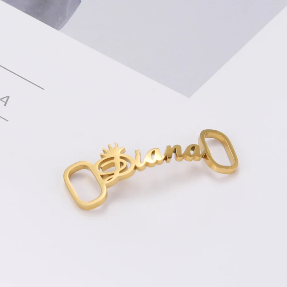 Sipuris-사용자 정의 이름 신발 버클 스테인레스 스틸 맞춤 운동화 태그 여성 남성 패션 주얼리 남자 친구 선물, 신제품