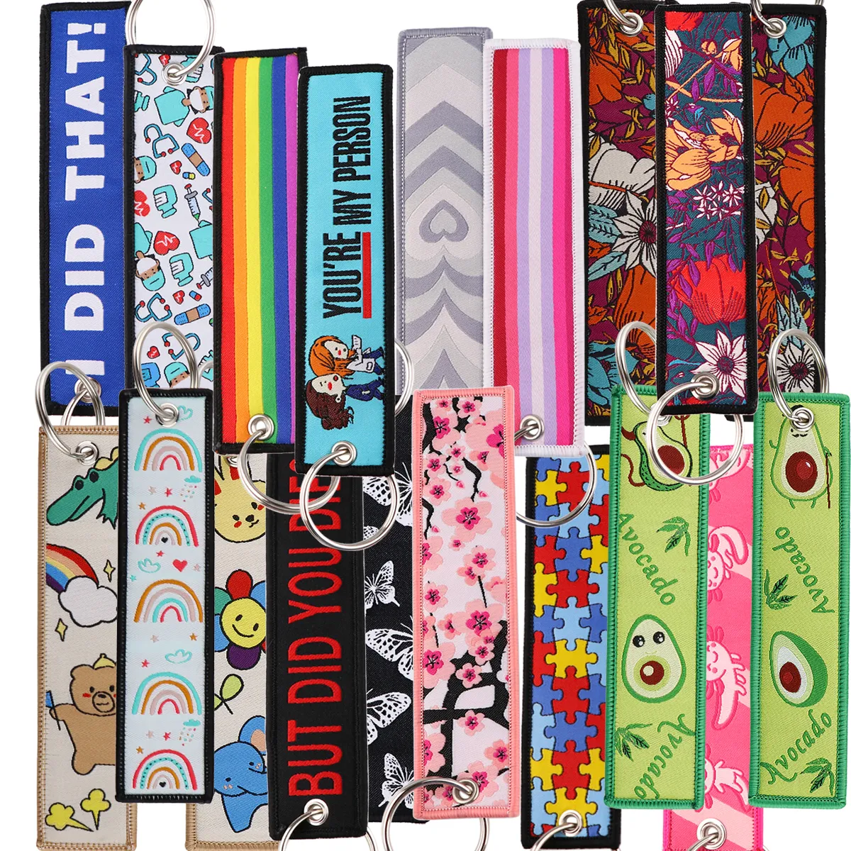 벚꽃 꽃 자수 키체인, 열쇠 고리, 키 태그, 오토바이 자동차 백팩, Chaveiro 키체인, 패션 키링 선물, 1pc title=벚꽃 꽃 자수 키체인, 열쇠 고리, 키 태그, 오토바이 자동차 백팩, Chaveiro 키체인, 패션 키링 선물, 1pc