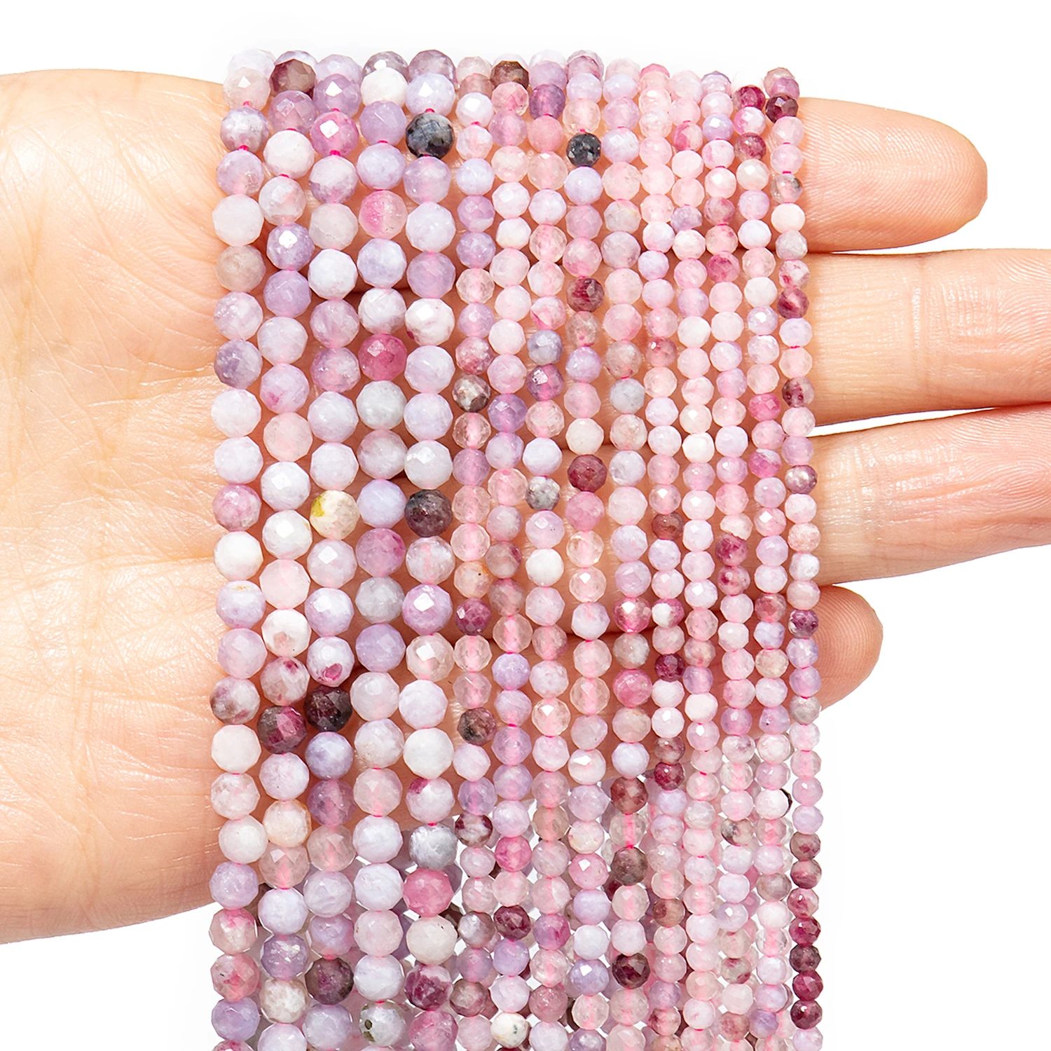 AA 면 레드 토르말린 비즈, 천연석, 작은 허리, 느슨한 비즈, 쥬얼리 제작, DIY 팔찌 귀걸이 액세서리, 2mm, 3mm, 4mm title=AA 면 레드 토르말린 비즈, 천연석, 작은 허리, 느슨한 비즈, 쥬얼리 제작, DIY 팔찌 귀걸이 액세서리, 2mm, 3mm, 4mm