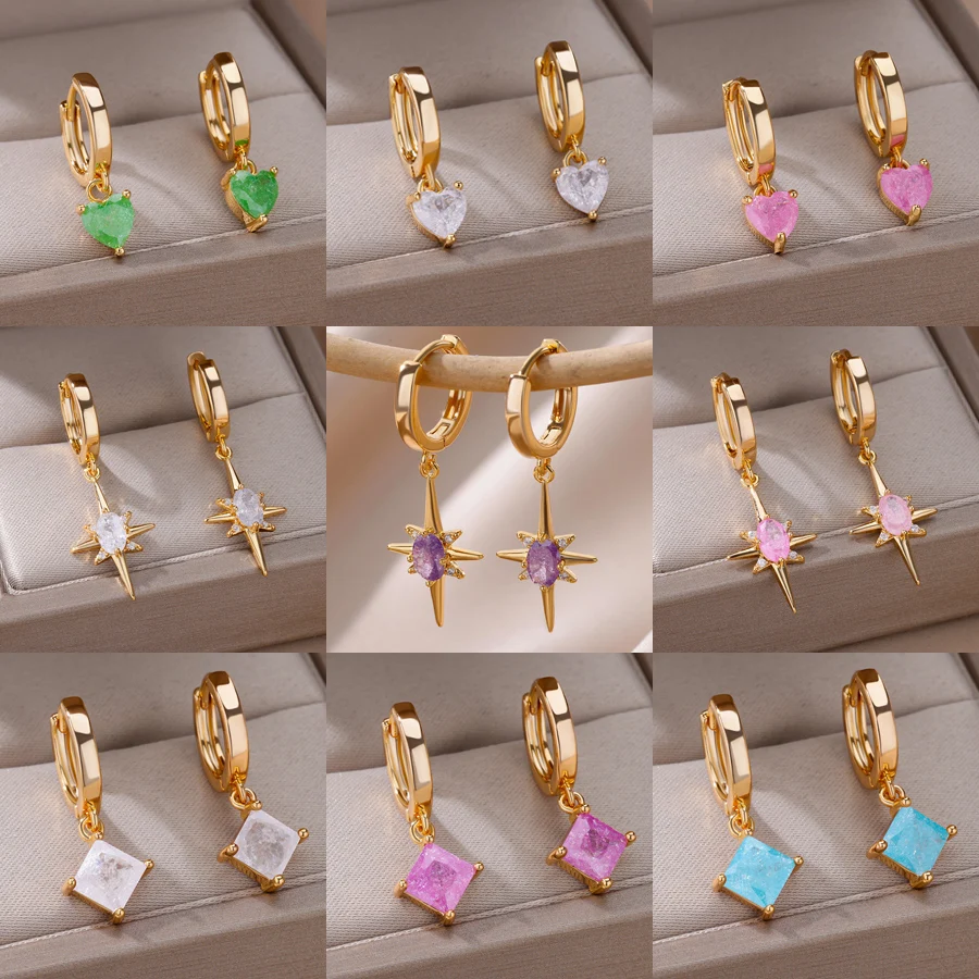 여성용 8 점 별 귀걸이, 스테인레스 스틸 귀걸이, 2024 트렌드, 여성 커플 쥬얼리, 여름 신상 title=여성용 8 점 별 귀걸이, 스테인레스 스틸 귀걸이, 2024 트렌드, 여성 커플 쥬얼리, 여름 신상 