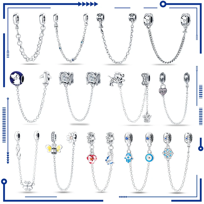 2023 동물 강아지와 꿀벌 안전 체인, 여성용 판도라 팔찌, 실버 쥬얼리, 파티 생일 선물, 오리지널 스타일, 신제품 title=2023 동물 강아지와 꿀벌 안전 체인, 여성용 판도라 팔찌, 실버 쥬얼리, 파티 생일 선물, 오리지널 스타일, 신제품 