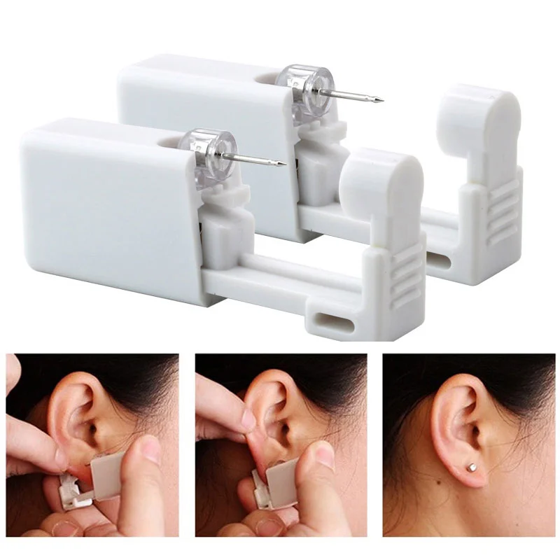 보석 코 스터드용 일회용 안전 멸균 피어싱 유닛, 피어싱 건, 피어서 도구 기계 키트, 귀걸이 스터드 바디 쥬얼리, 1 개 title=보석 코 스터드용 일회용 안전 멸균 피어싱 유닛, 피어싱 건, 피어서 도구 기계 키트, 귀걸이 스터드 바디 쥬얼리, 1 개