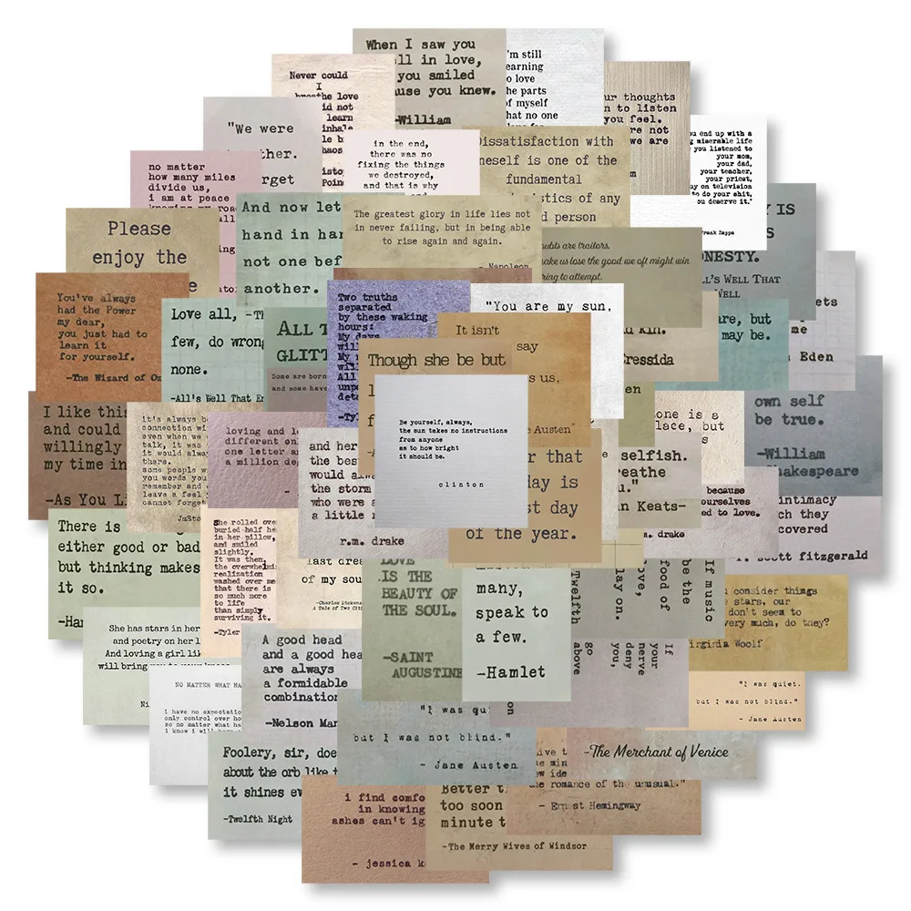 레트로 유명 말하는 방수 장식 스티커, 어린이 러기지 컵, 노트북, 휴대폰, 스케이트보드, 스크랩북, 미적, 10 개, 30 개, 60 개 title=레트로 유명 말하는 방수 장식 스티커, 어린이 러기지 컵, 노트북, 휴대폰, 스케이트보드, 스크랩북, 미적, 10 개, 30 개, 60 개