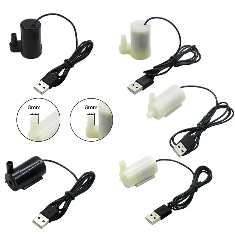 초저소음 DC 5V USB 브러시리스 모터, 미니 수중 펌프, 수경 어항 순환 수처리 분수 폭포 title=초저소음 DC 5V USB 브러시리스 모터, 미니 수중 펌프, 수경 어항 순환 수처리 분수 폭포 