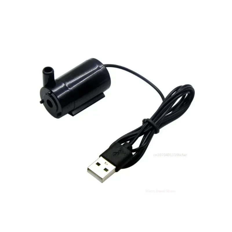 초저소음 DC 5V USB 브러시리스 모터, 미니 수중 펌프, 수경 어항 순환 수처리 분수 폭포