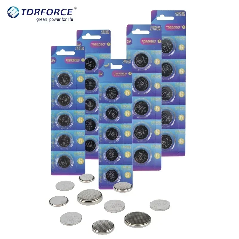 시계 계산기 장난감용 리튬 배터리, 자동차 리모컨 코인 셀, CR2032 배터리, cr2032 단추 코인 배터리, 3V, 2-100 개