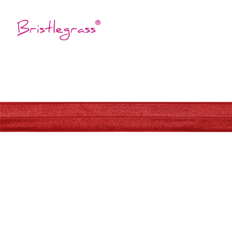 BRISTLEGRASS 솔리드 샤이니 FOE 폴드 오버 탄성 스판덱스 새틴 밴드 헤어 타이 헤드밴드 드레스 바느질 레이스 트림, 2 5 10 야드 3/4 인치 20mm
